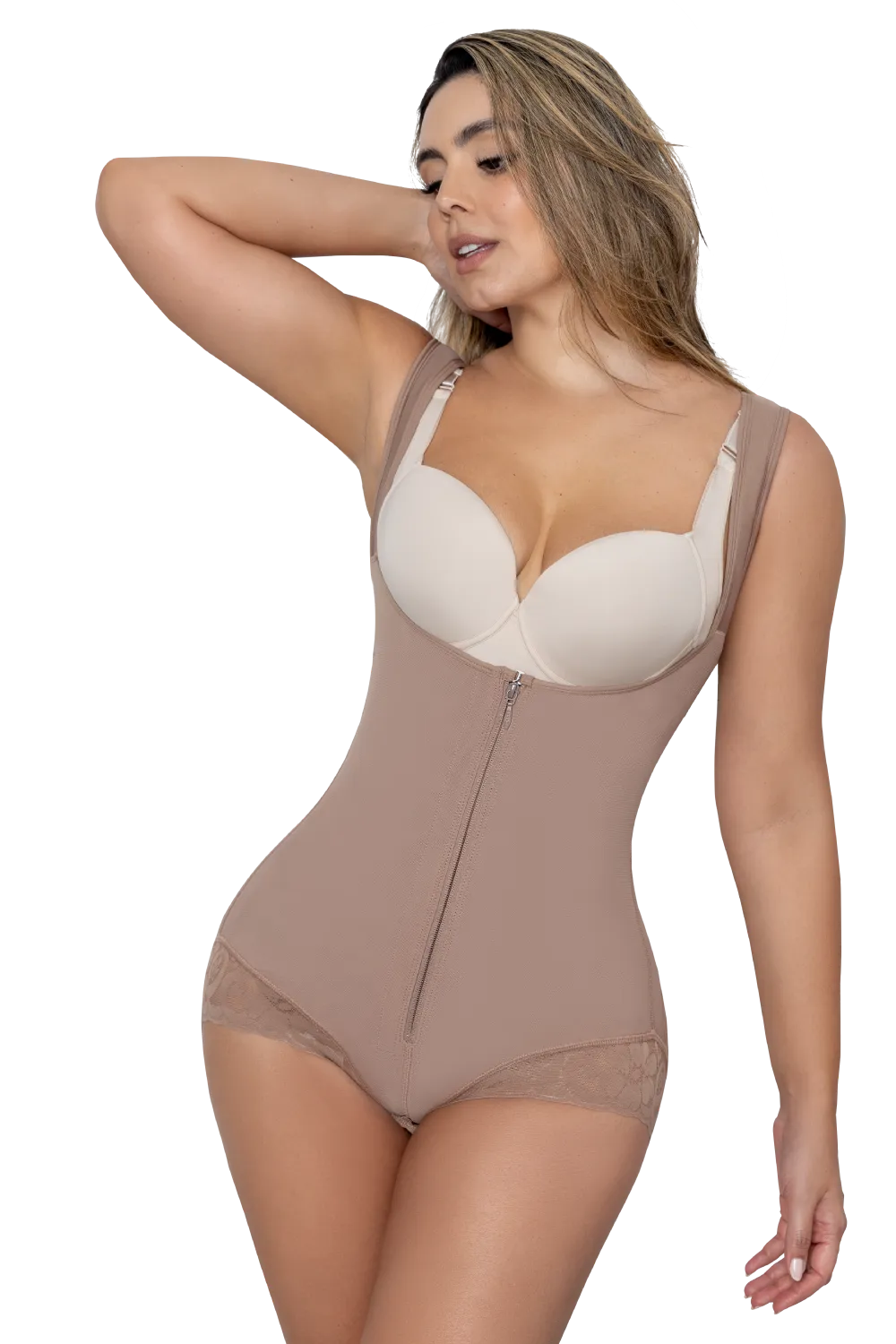 Boyshort Tummy Control Shapewear Bodysuit | Jackie London 1425