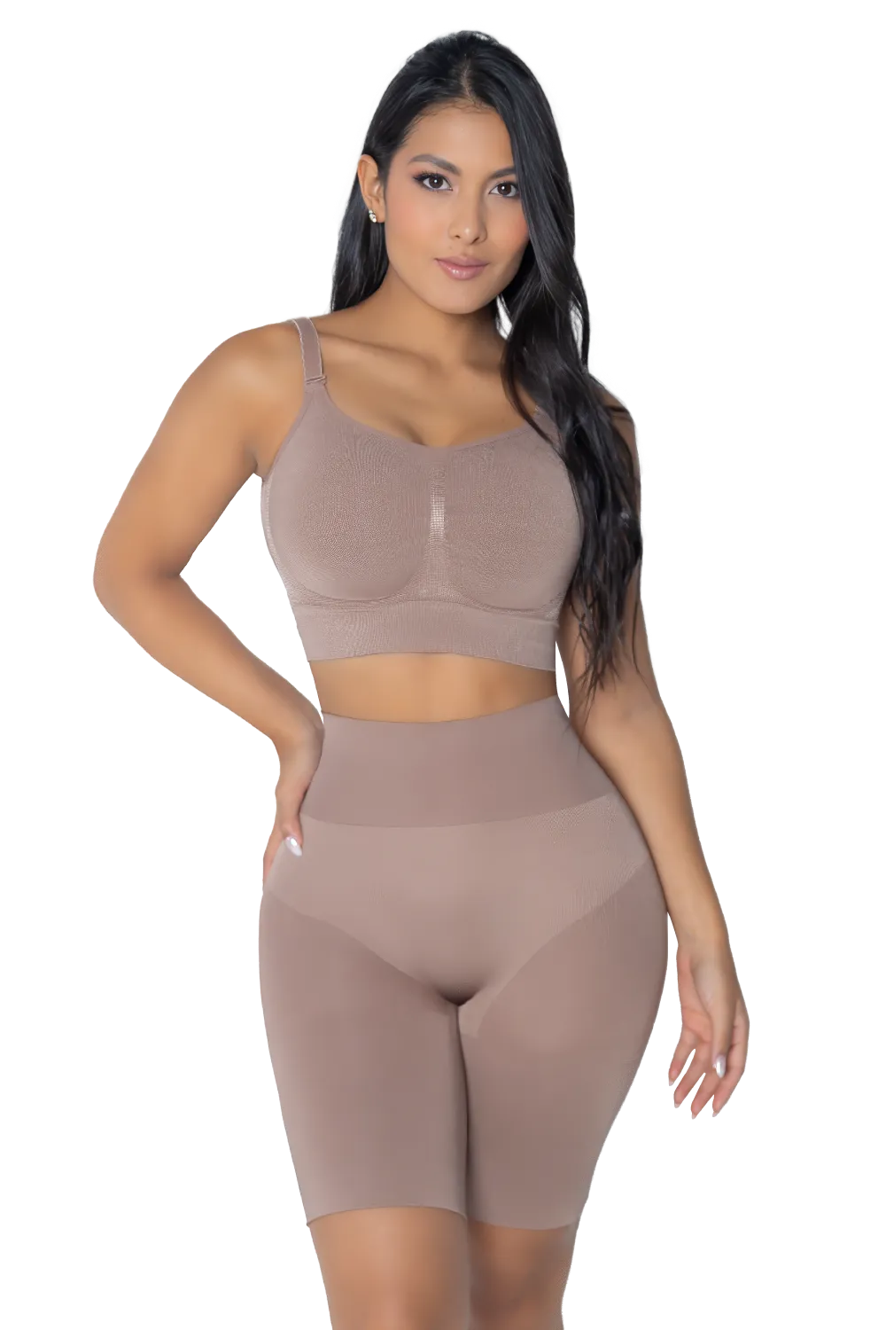 High Waist Seamless Push Up Shorts | Jackie London 440