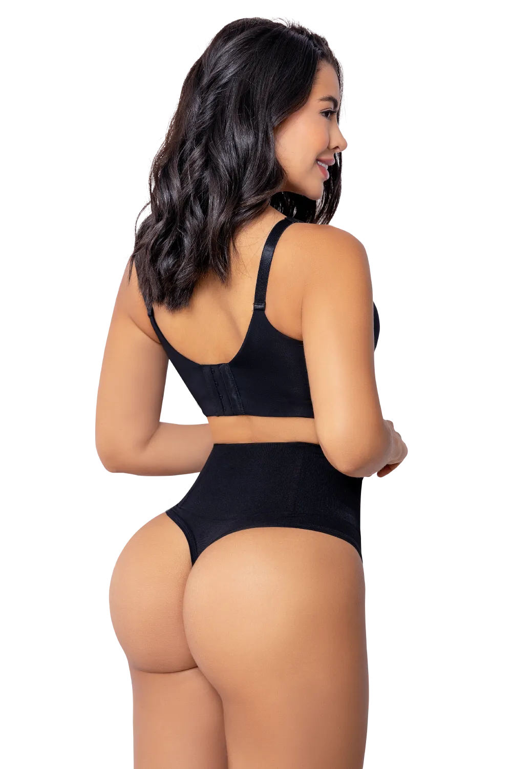 High Waisted Seamless Thong | Jackie London 416