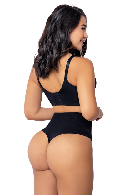 High Waisted Seamless Thong | Jackie London 416