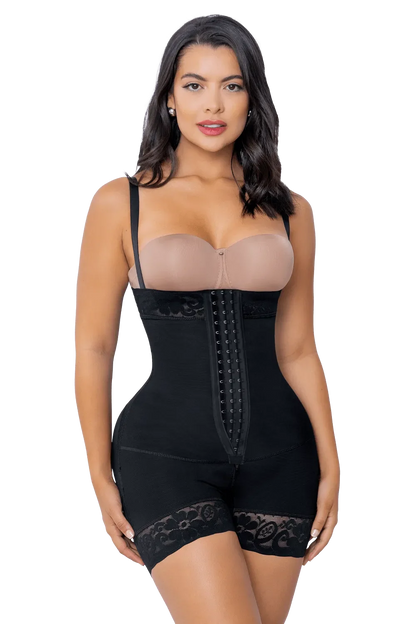 High Waisted Tummy Control Butt Lifter With Hooks | Jackie London 1535
