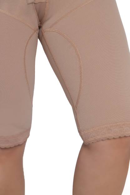 Long Body Shaper With Brassier And Sleeves | Jackie London 3060