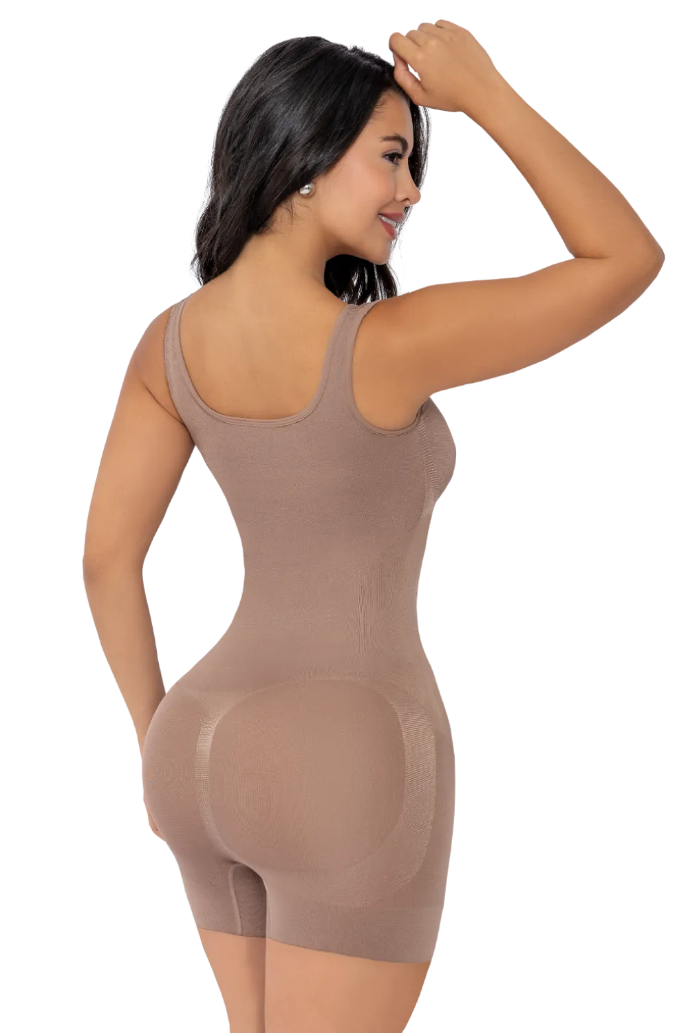 Seamless Sculpting Bodysuit Wide Straps | Jackie London 252