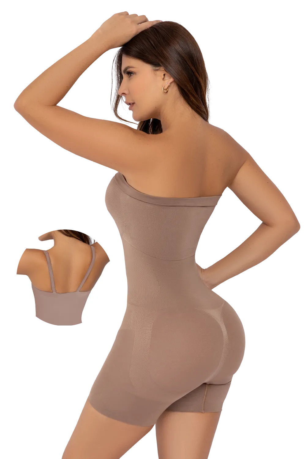 Seamless Strapless Sculpting Bodysuit | Jackie London 233