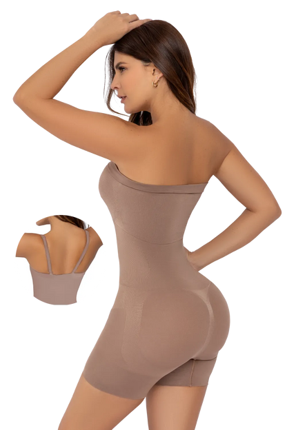 Seamless Strapless Sculpting Bodysuit | Jackie London 233