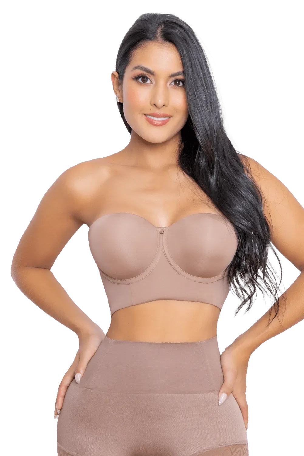 Strapless Back Coverage Bra | Jackie London 6030