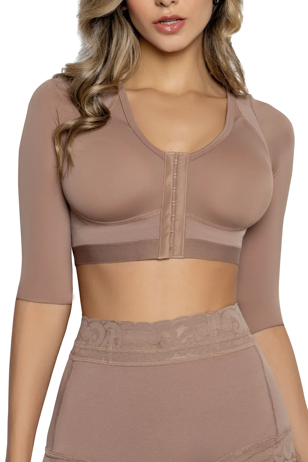 Support Bra With Sleeves | Jackie London 6060