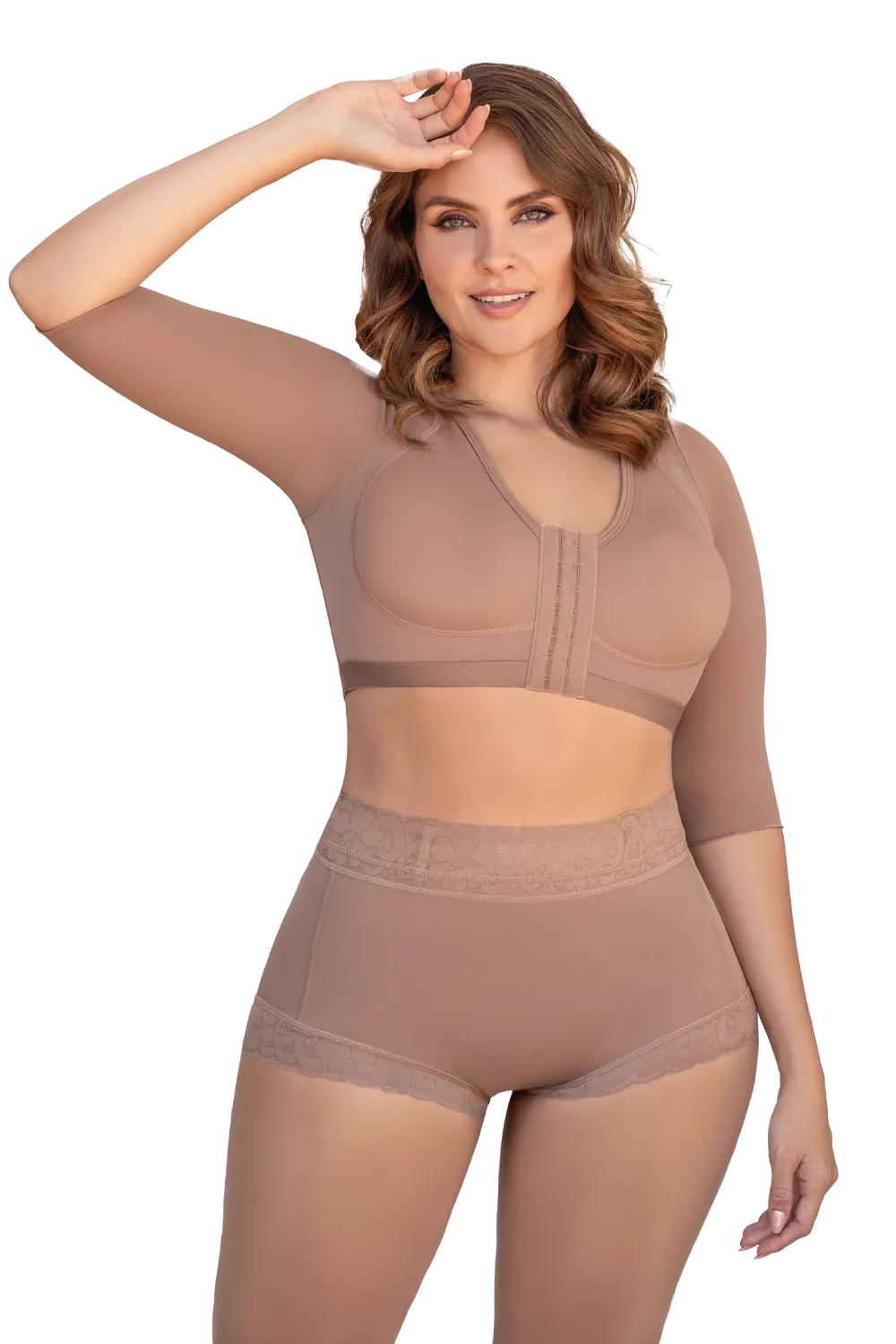 Support Bra With Sleeves | Jackie London 6060